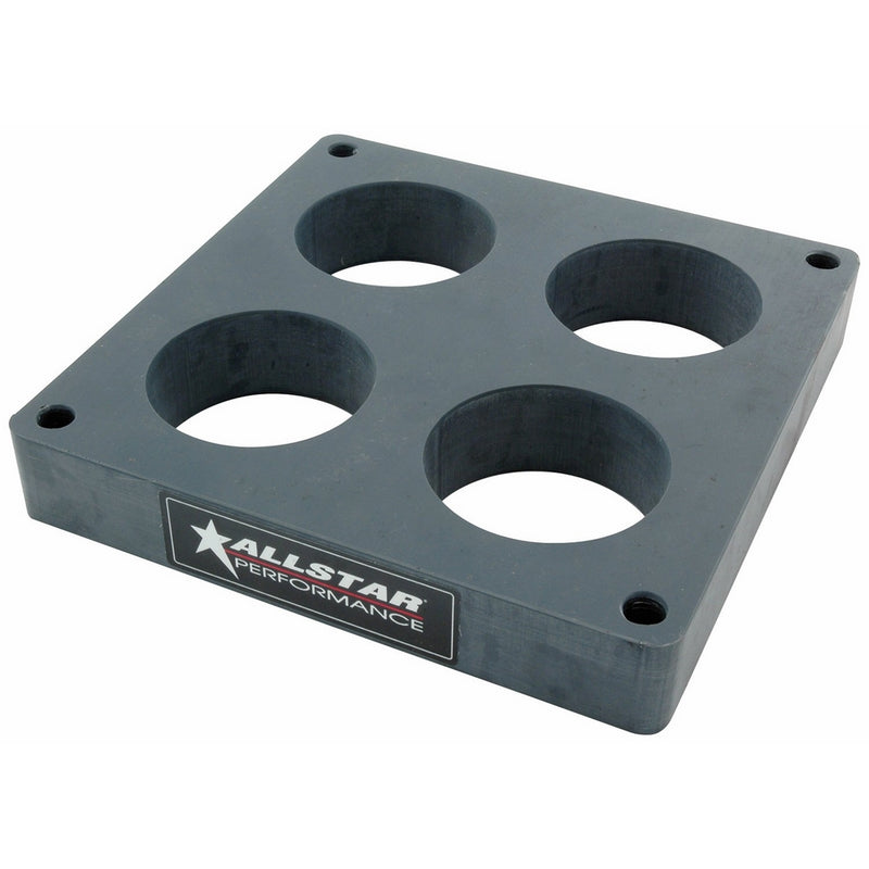 Allstar Performance ALL25996 4500 1" Tapered 4-Hole Hi-Flow Carburetor Spacer