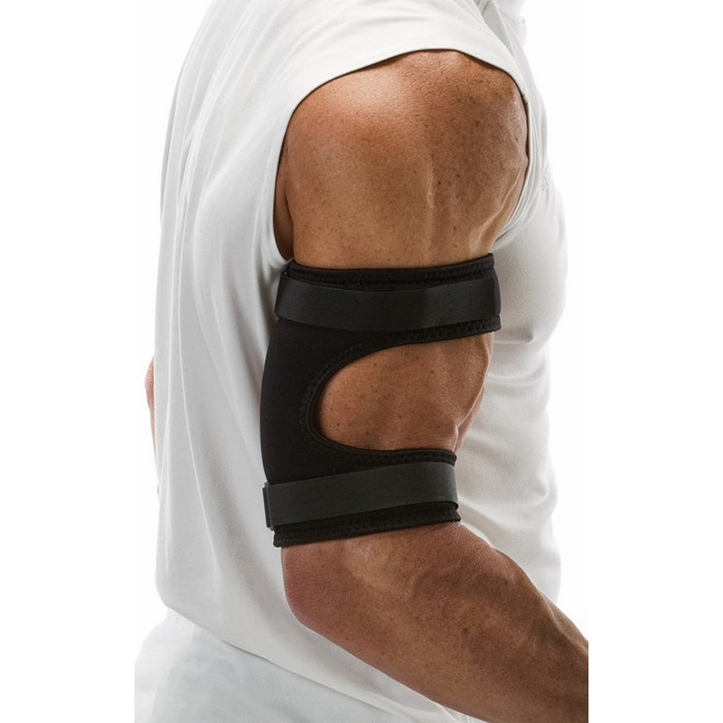 Cho-Pat Bicep/Tricep Cuff - Eases and Prevents Bicep/Tricep Strain, Injury, and Pain (Bicep/Tricep Tendonitis, Pulling and Tearing of Tendons, Inflammation) - Small (9"-10")