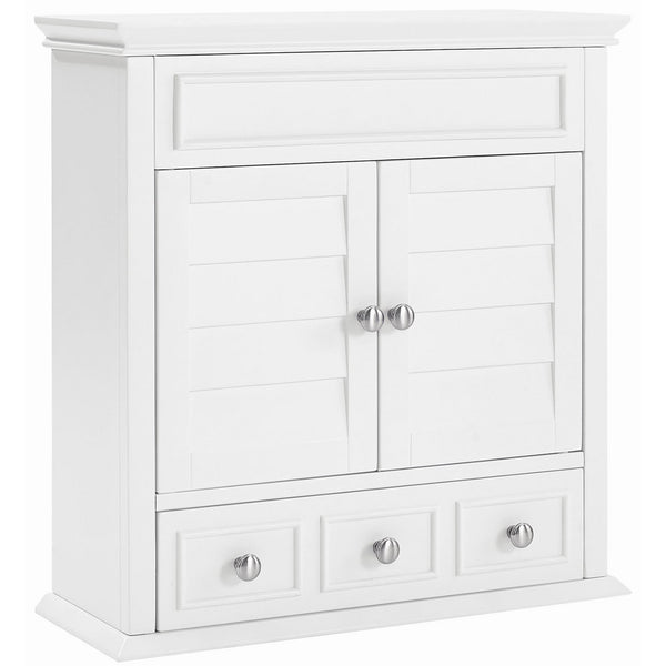 Crosley Furniture Lydia Bathroom Wall Cabinet - White