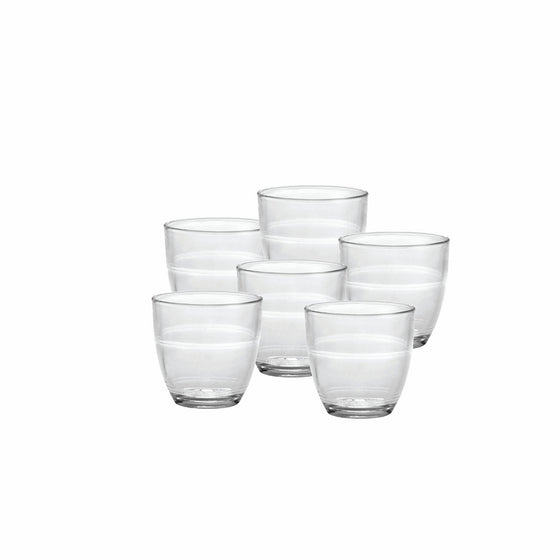 Duralex Made In France Gigogne 5-3/4-Ounce Glass, Set of 6