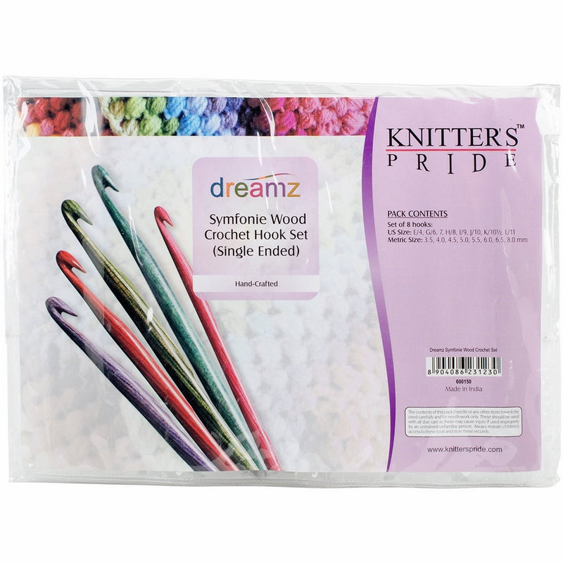 Knitter's Pride Dreamz 6-inch (15cm) Single Ended Crochet Hook Set 600150