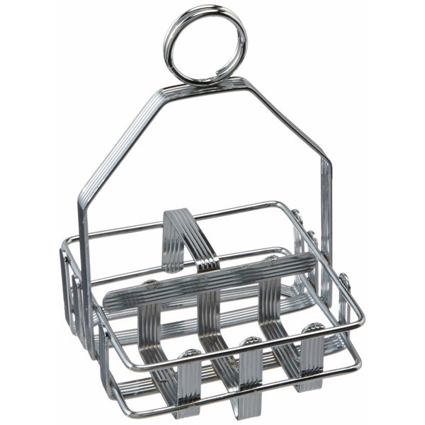 Winco WH-7 Shaker and Packet Holder, Chrome Plated