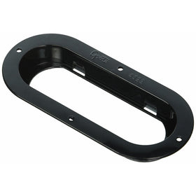 Grote 43222 Black Theft-Resistant Mounting Flange (For 6" Oval Lights)