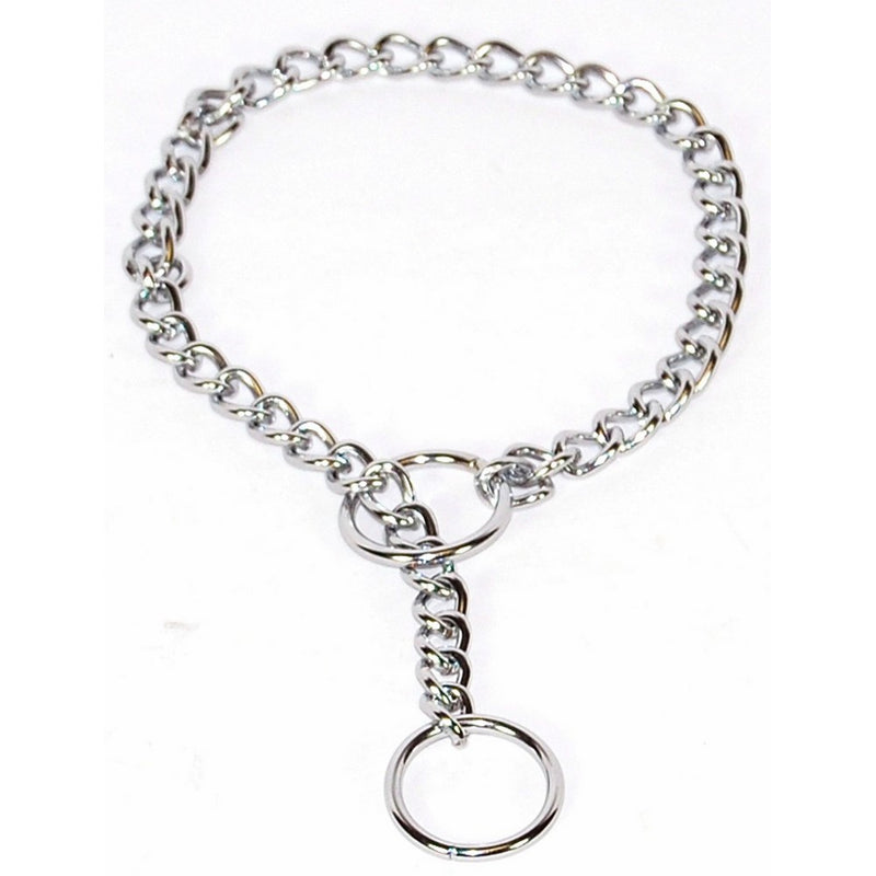 Hamilton Fine Choke Chain Dog Collar, 12-Inch