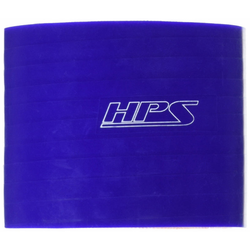 HPS HTSC-338-BLUE Silicone High Temperature 4-ply Reinforced Straight Coupler Hose, 75 PSI Maximum Pressure, 3" Length, 3-3/8 ID, Blue