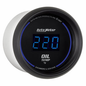 Auto Meter 6948 Cobalt Digital 2-1/16" 0-340 F Oil Temperature Gauge