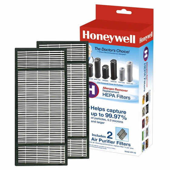 Honeywell True HEPA Air Purifier Replacement Filter 2 Pack, HRF-H2/Filter (H)