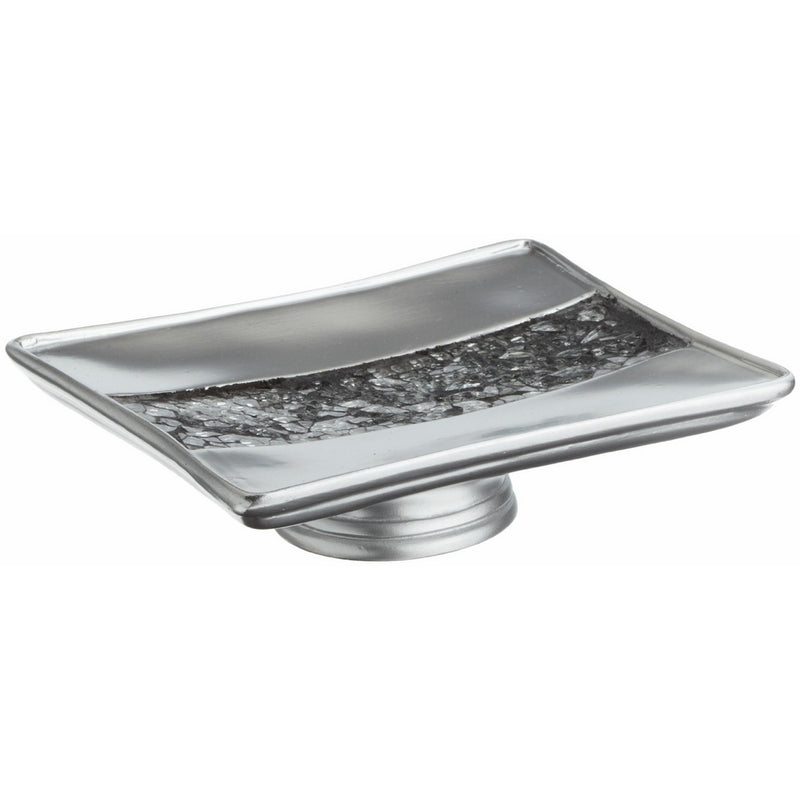 Popular Bath "Sinatra Silver" Soap Dish