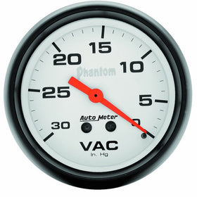 Auto Meter 5884 Phantom Mechanical Vacuum Gauge