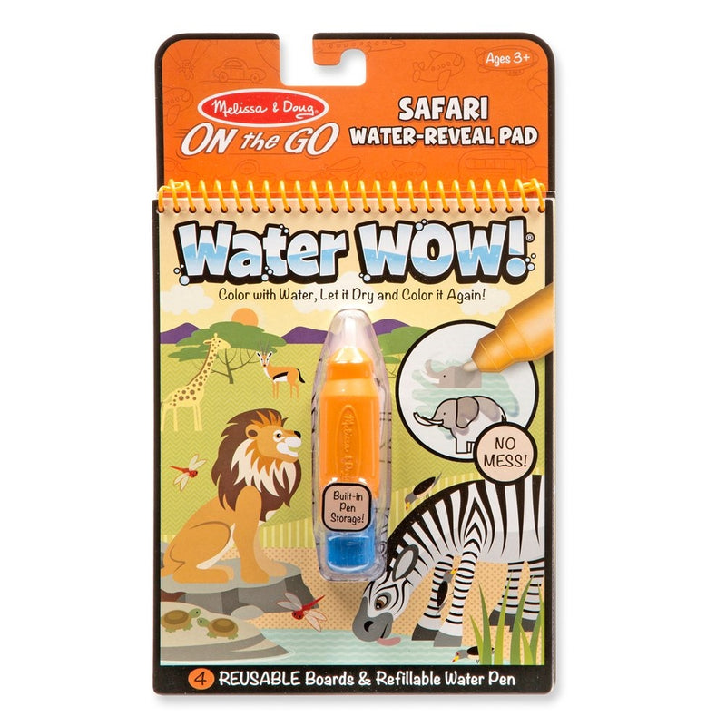 Melissa & Doug On the Go Water Wow! Reusable Water-Reveal Activity Pad - Safari