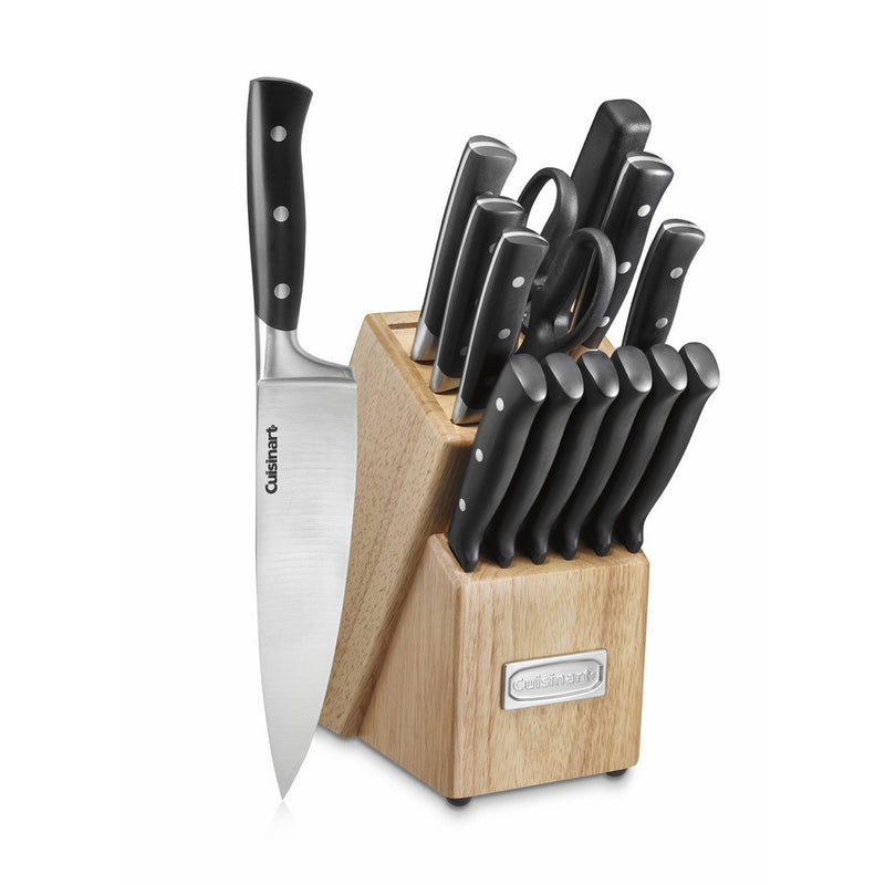 Cuisinart C77TR-15P Triple Rivet Collection 15-Piece Knife Block Set