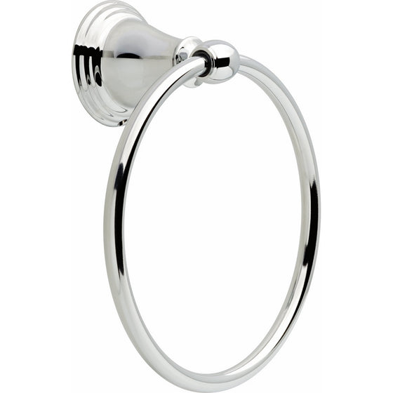 Delta Faucet 70046 Windemere Towel Ring, Polished Chrome