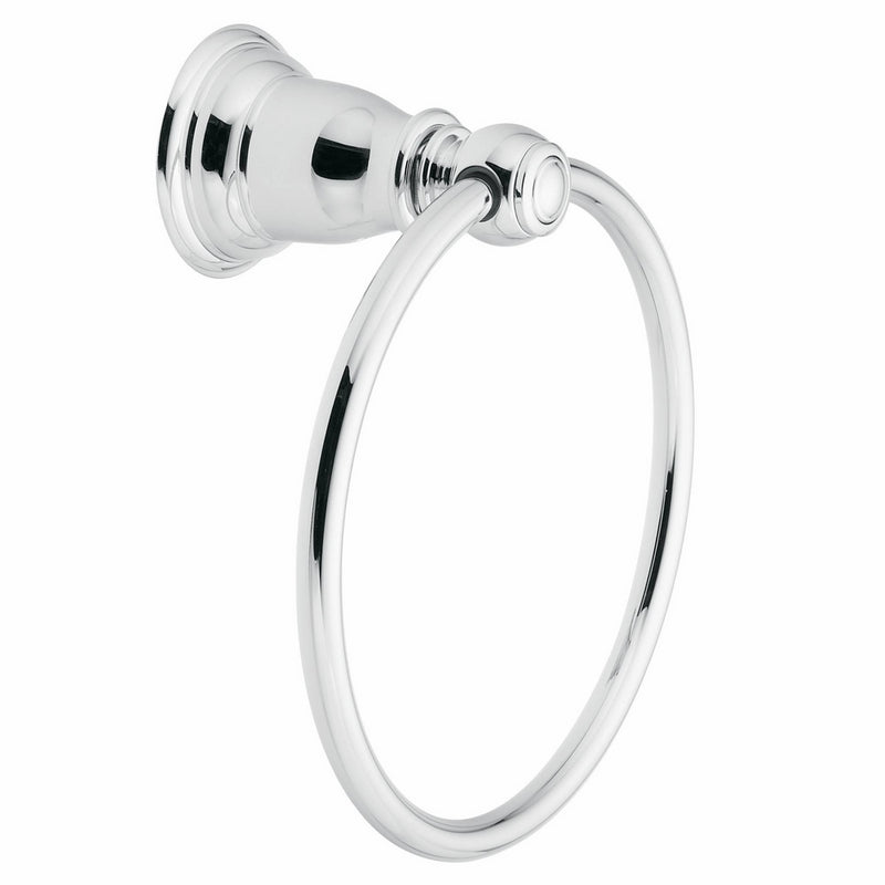 Moen YB5486CH Kingsley Bathroom Towel Ring, Chrome