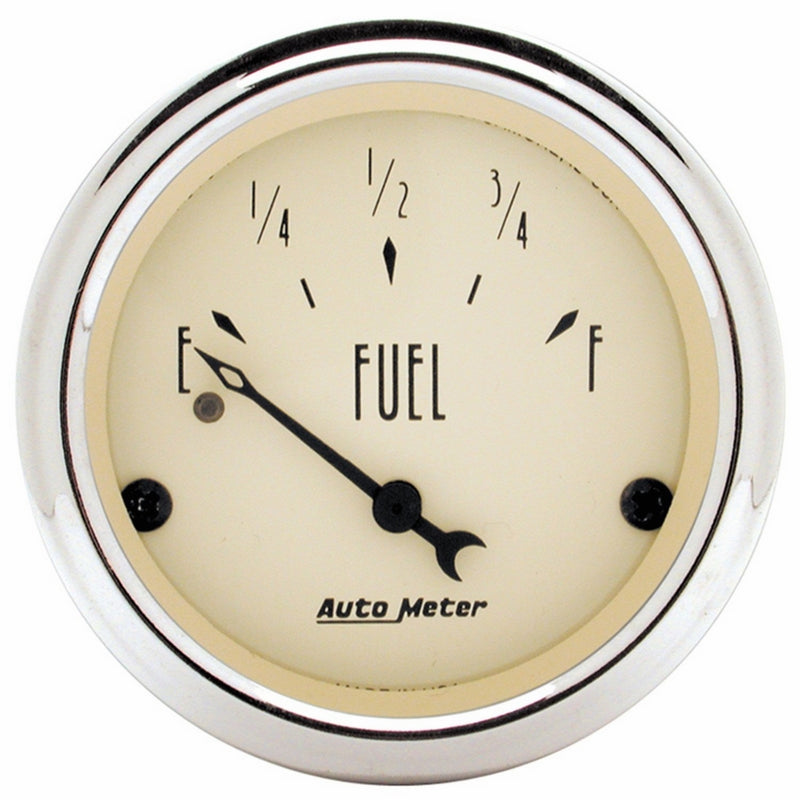 Auto Meter 1817 Antique Beige Fuel Level Gauge