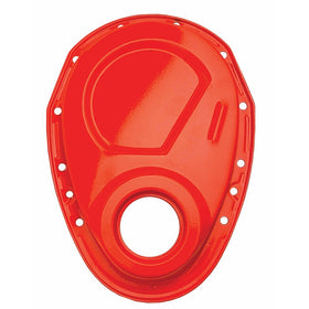 Trans-Dapt 9915 Orange Powdercoat Timing Chain Cover