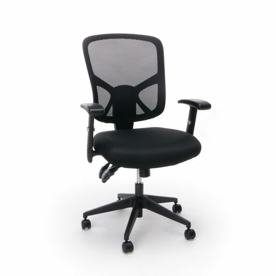 Essentials Customizable Ergonomic High-Back Mesh Task Chair with Arms and Lumbar Support - Ergonomic Computer/Office Chair (ESS-3050)