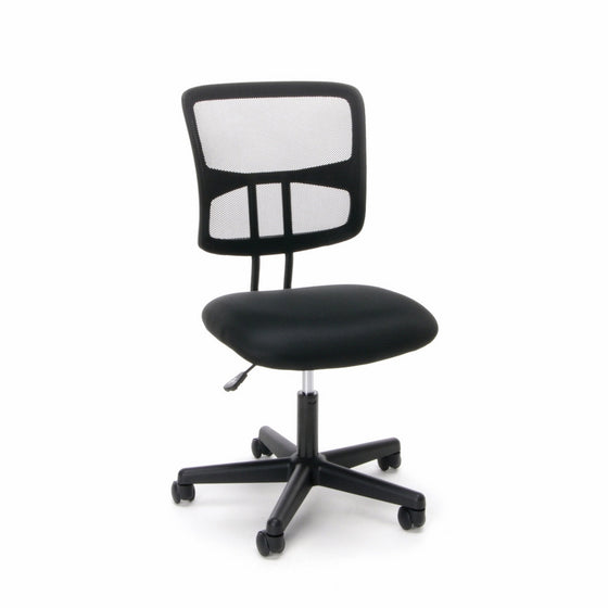 Essentials Swivel Armless Mid Back Mesh Task Chair - Ergonomic Computer/Office Chair (ESS-3020)