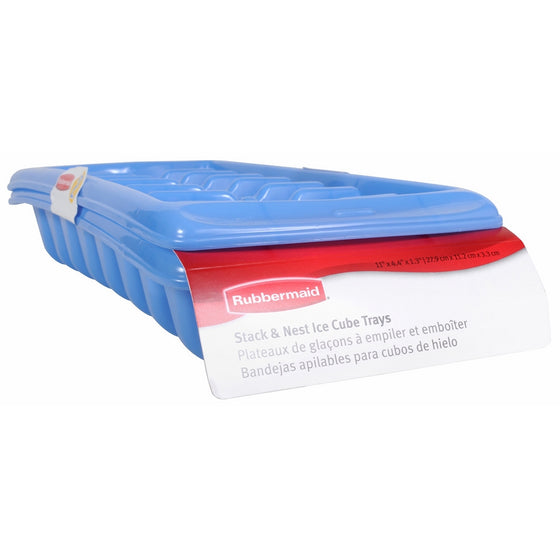 Rubbermaid Ice Cube Tray Set, Blue, Pack of 2 MFG2879RDPERI