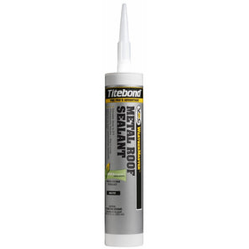 Titebond 62401 Metal Roof Sealant Cartridge, 10.1 oz., Gray