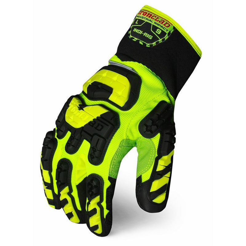 Ironclad INDI-RIG-04-L Industrial Impact Rigger Gloves, Large