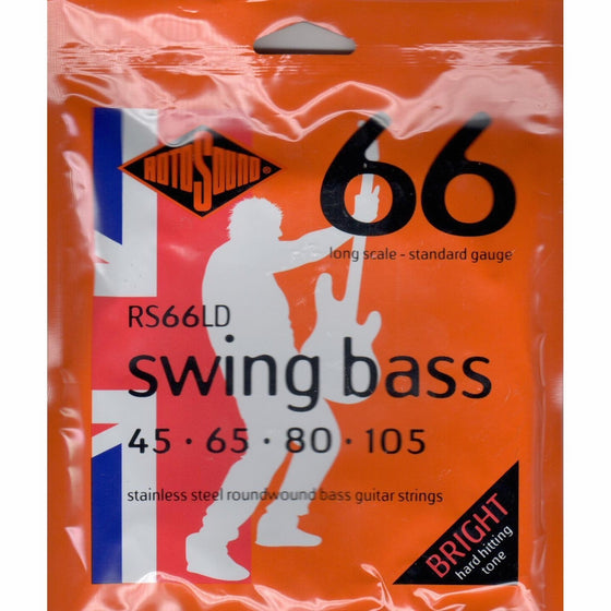 Rotosound RS66LD Long Scale Swing 66 Bass Strings