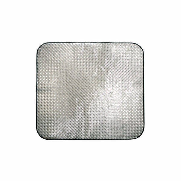 Pitstop Furniture DPCM4750 Chrome 47" x 50" Diamond Plate Chair Mat