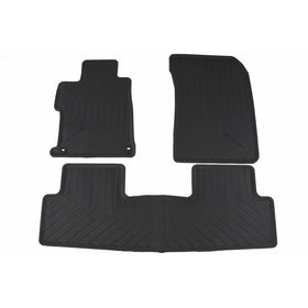 Genuine Honda Accessories 08P13-TR0-110A Black All Season Floor Mat for Select Civic Models