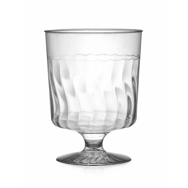 Fineline Settings Flairware Clear 5.5 oz. One Piece Wine Glass 240 Pieces