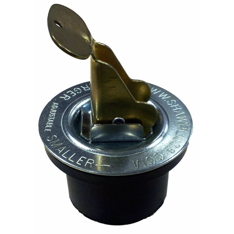 Shaw Plugs 51011 Snap-Tite Expandable Neoprene Rubber Plug with Brass Cams and Zinc Plated Steel Hardware, 1" x 1-3/16