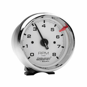 Auto Meter 2304 Autogage White Face Tachometer