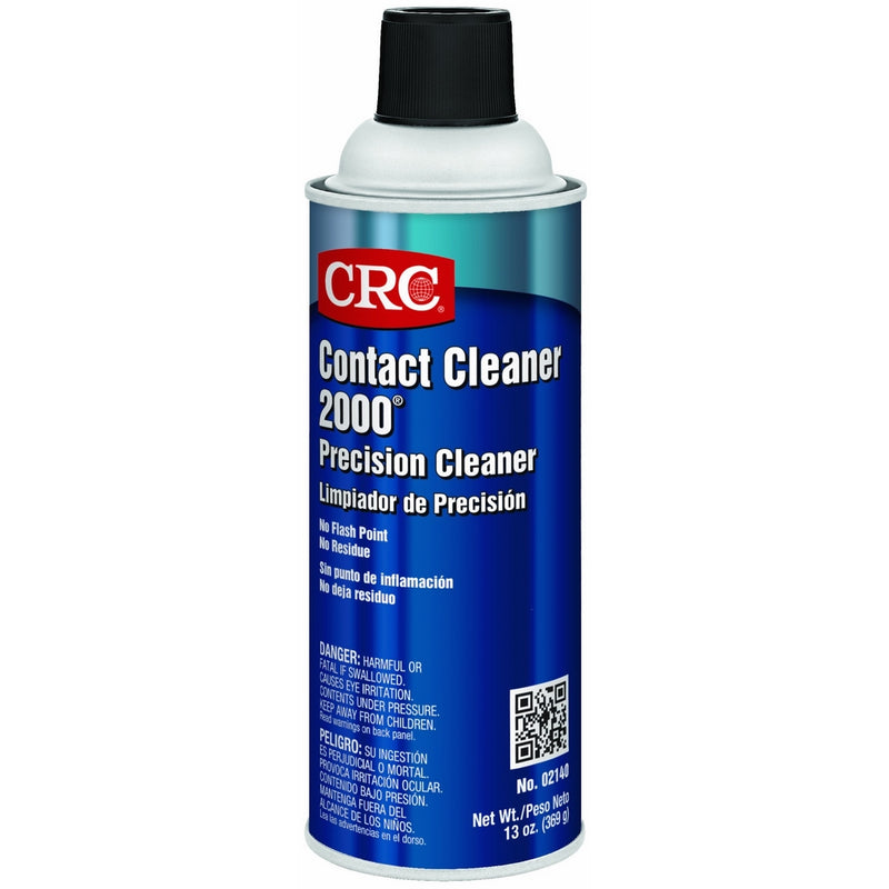 CRC Contact Cleaner 2000 Liquid Precision Cleaner, 13 oz Aerosol Can, Clear