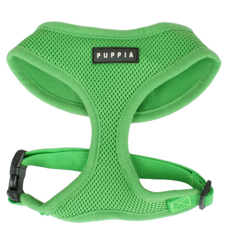 Puppia Soft Dog Harness, Green, Small