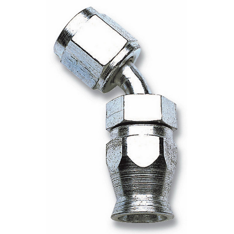 Russell 620411 -6 AN Endura Powerflex Power Steering 45 Degree Hose End