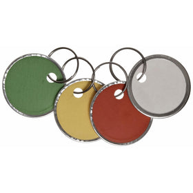 Avery Assorted Split Ring Metal Rim Key Tag , 1-1/4 Inches, Pack of 50 (11-026)