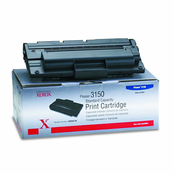 Genuine Xerox Black Toner Cartridge for the Phaser 3150, 109R00746