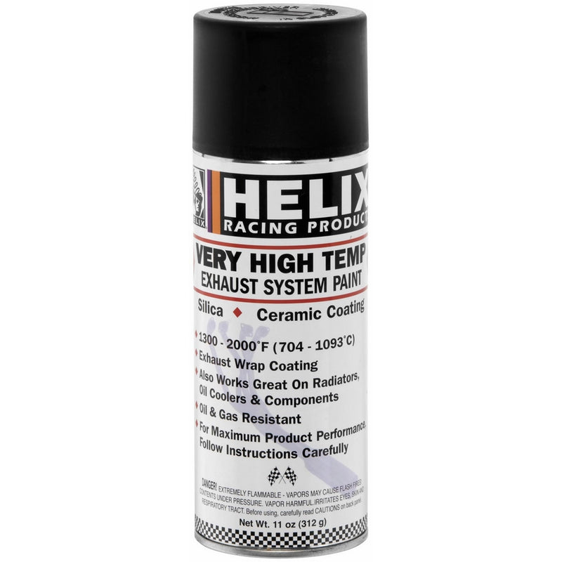 Helix Racing Products High-Temperature Exhaust Paint - Black 165-1020