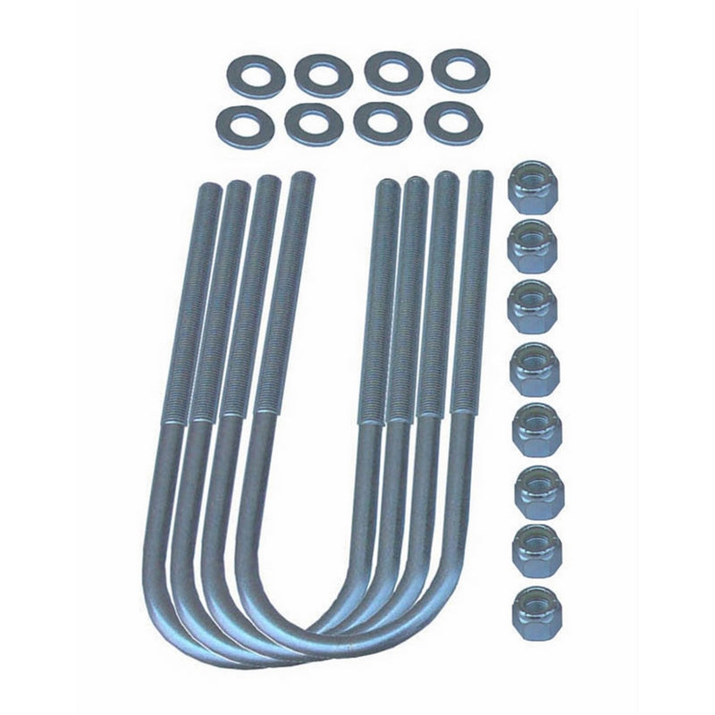 Rubicon Express RE2440 Rear M20 U-Bolt Kit for Jeep CJ