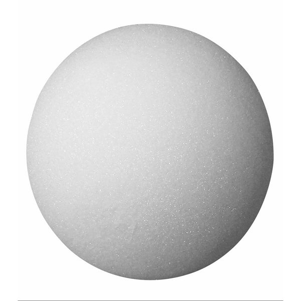 FloraCraft BA5S/36 Styrofoam Ball 4.7 Inch White