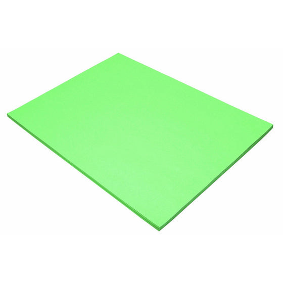 Pacon Tru-Ray Construction Paper, 18-Inches by 24-Inches, 50-Count, Light Green (103079)