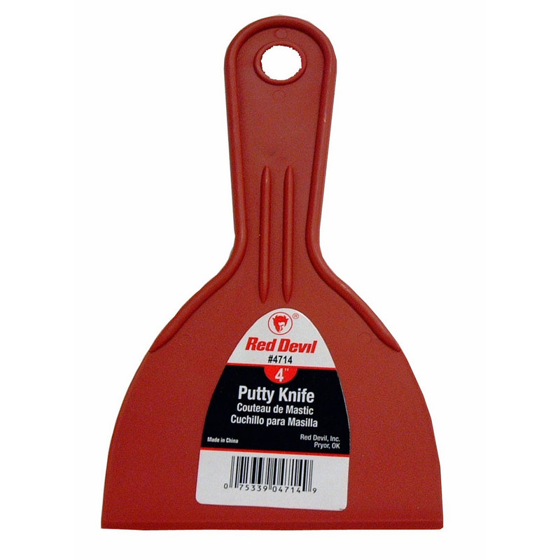 Red Devil 4714 4-Inch Plastic Putty Knife
