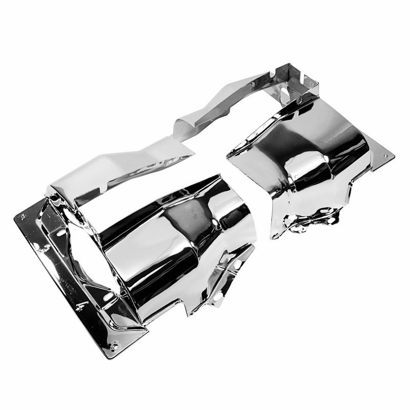 IAP Performance AC119311 Cylinder Head Tin (Chrome Dual Port Pair for VW Beetle)