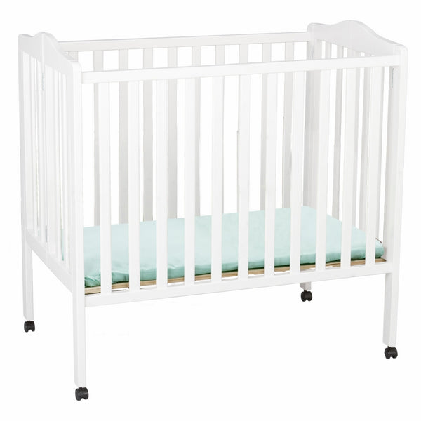 Delta Children Portable Mini Crib, White