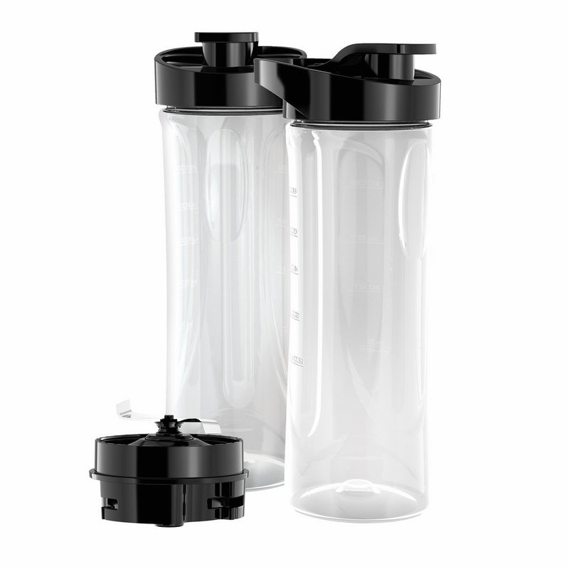 BLACKDECKER PBJ2000 FusionBlade 20 Ounce BPA-Free Personal Blender Jars (2-Pack with Travel Lids)