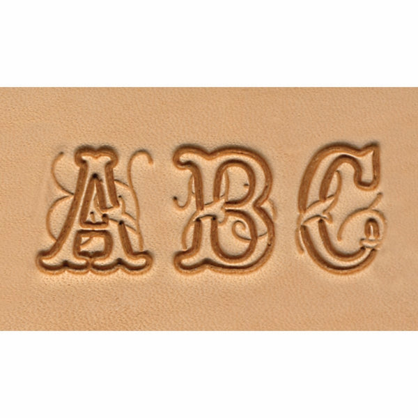 Tandy Leather Craftool 3/4" (19 mm) Script Alphabet Set 8139-00