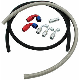 Allstar ALL48204 Power Steering Hose Kit for Early Stock Gear Box