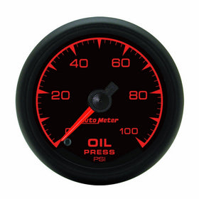 Auto Meter 5953 ES 2-1/16" 0-100 PSI Full Sweep Electric Oil Pressure Gauge