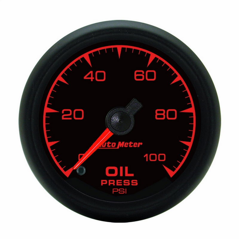 Auto Meter 5953 ES 2-1/16" 0-100 PSI Full Sweep Electric Oil Pressure Gauge
