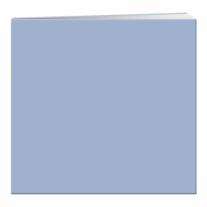 Pioneer Pastel Leatherette Post Bound Album 12"X12"-Baby Blue