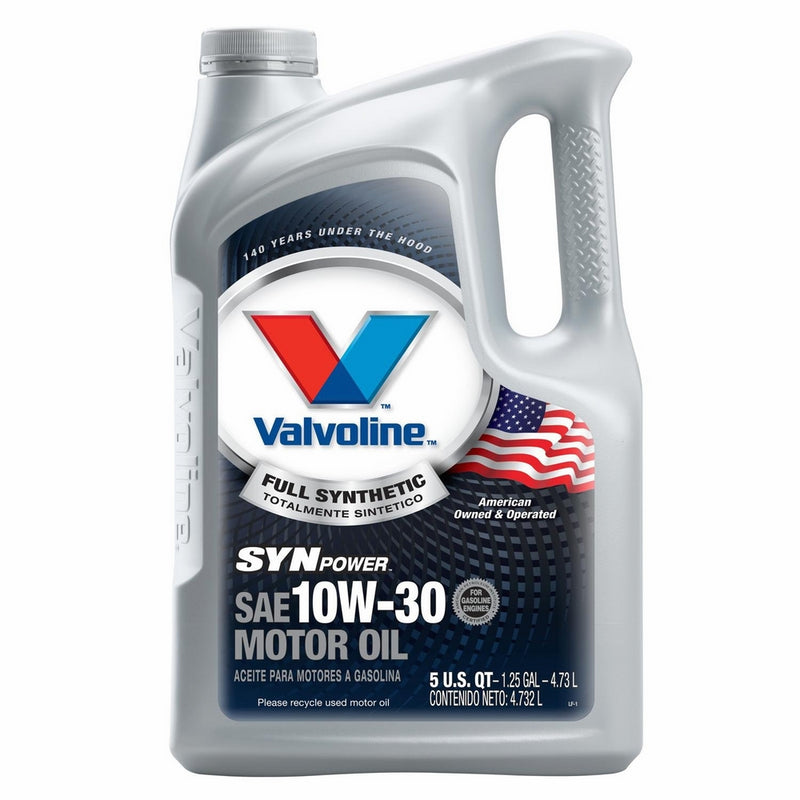 Valvoline SynPower 10W-30 Full Synthetic Motor Oil - 5qt (787002)