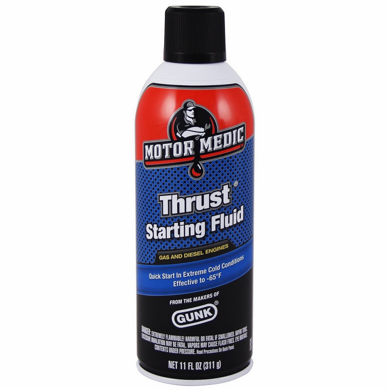 Niteo Motor Medic M3815 Thrust Starting Fluid for Gas & Diesel Engines - 11 oz.